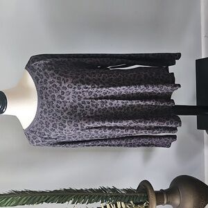 Sonoma The Super Soft Tee in leopard print NWT